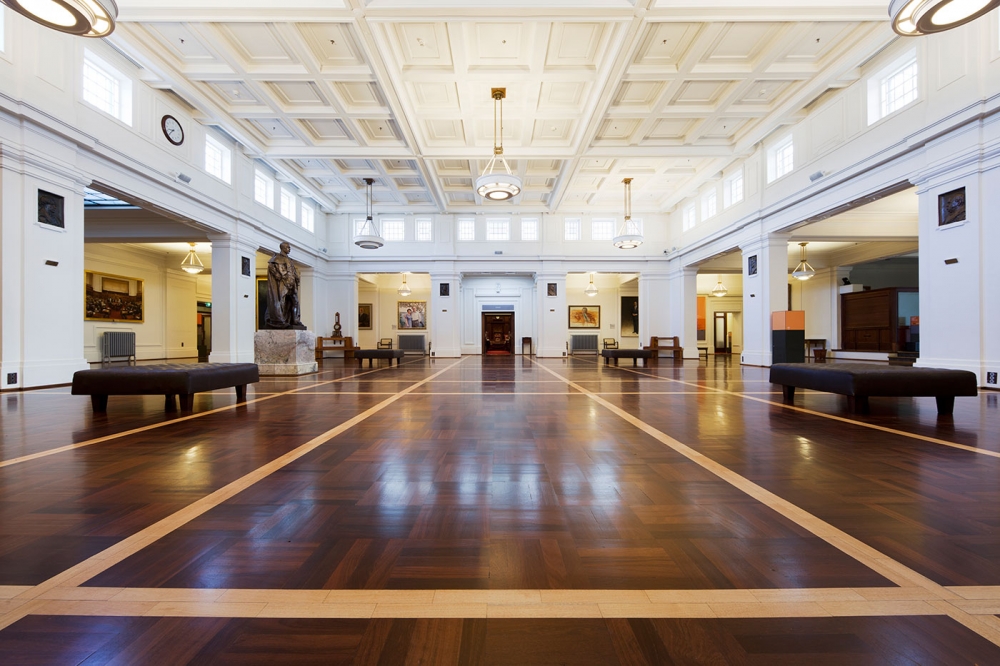 The King’s Hall, Old Parliament House, Canberra.